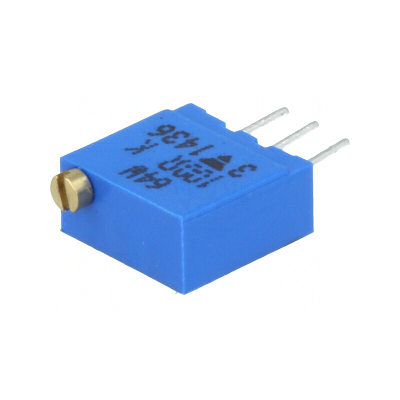 Potentiometru Multitura 100Ω 500mW THT ±10% | Electronic-mag.ro | Componente Electronice