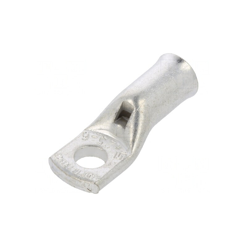 Vârf Inelar Tubular M6 25mm2 Cupru Crimpat | Electronic-mag.ro | Componente Electronice