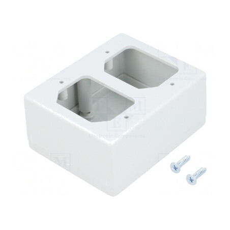 Carcasă ABS Gri 55x68x32mm | Electronic-mag.ro | Componente Electronice