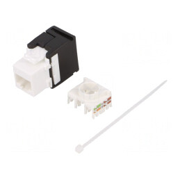 Soclu RJ45 Cat 6 Keystone Neecranat 8P8C | Electronic-mag.ro | Componente Electronice