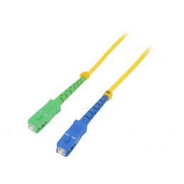 Patch Cord Fibră Optică SC/APC SC/UPC 1m 9/125um | Electronic-mag.ro | Componente Electronice