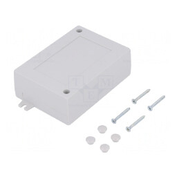 Carcasă universală cu lame de fixare 64mm x 91mm x 31mm | Electronic-mag.ro | Componente Electronice