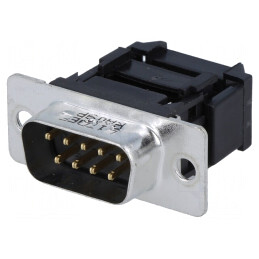 Mufă D-Sub 9 PIN pentru cablu-bandă IDC, Contacte alamă 5A