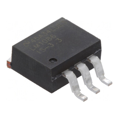 Stabilizator de Tensiune LDO 3,3V 1,5A TO263 | Electronic-mag.ro | Componente Electronice