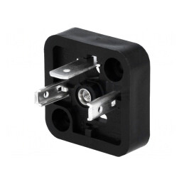 Conector cu Valvă Soclu A 18mm Tată PIN 3 1mm2 mPm | Electronic-mag.ro | Componente Electronice