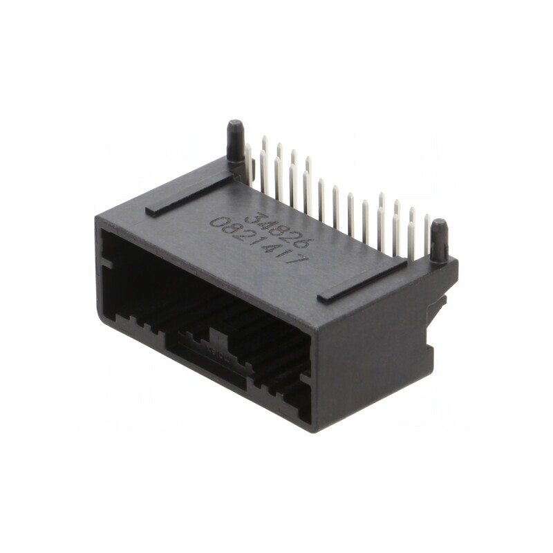 Conector Automotive Mini50 Tată Soclu PCB 20 PIN THT | Electronic-mag.ro | Componente Electronice