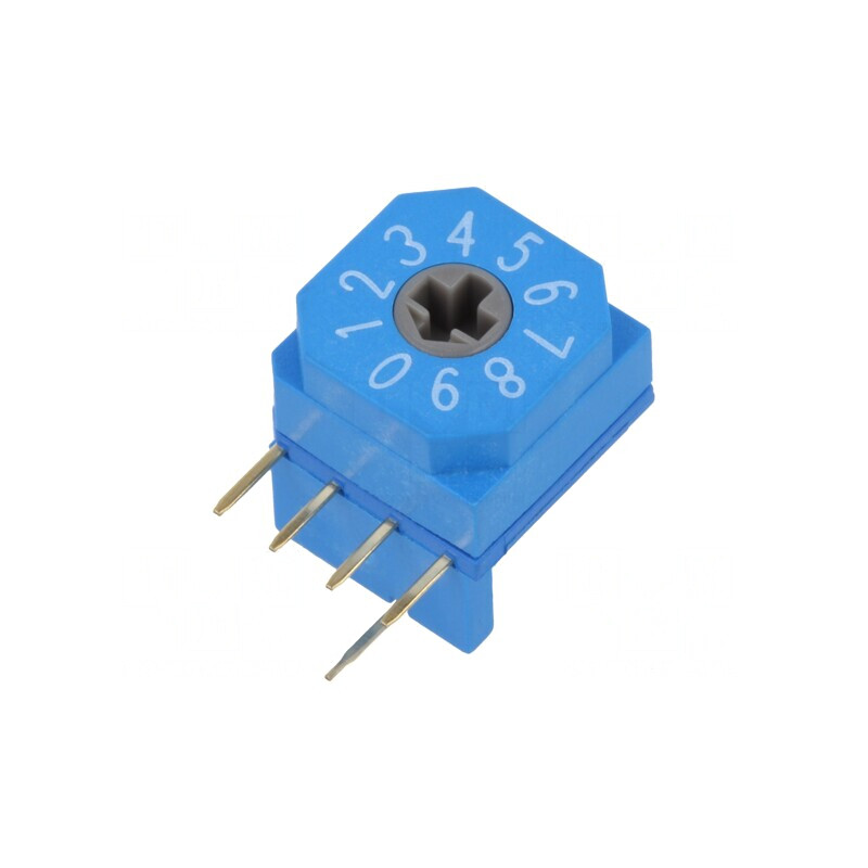 Întrerupător DEC/BCD 10 Poz THT 80mΩ | Electronic-mag.ro | Componente Electronice