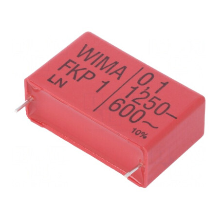 Condensator cu Polipropilenă 100nF THT ±10% | Electronic-mag.ro | Componente Electronice