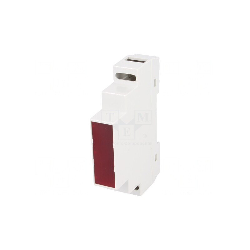 Carcasă pentru șină DIN 90x17x65mm ABS gri UL94V-0 | Electronic-mag.ro | Componente Electronice