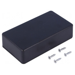 Carcasă Universală ABS Neagră 60x110x28mm | Electronic-mag.ro | Componente Electronice