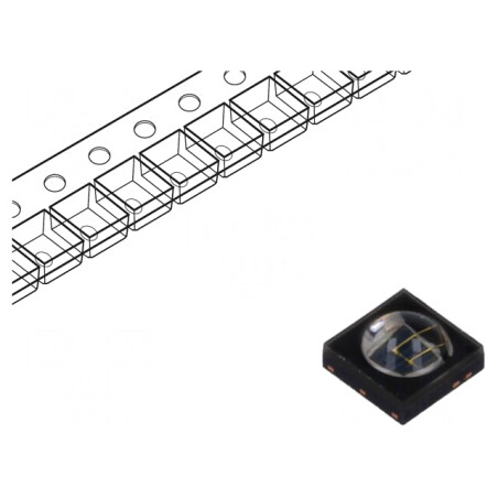 Emițător IR 860nm 1425mW 60° SMD | Electronic-mag.ro | Componente Electronice