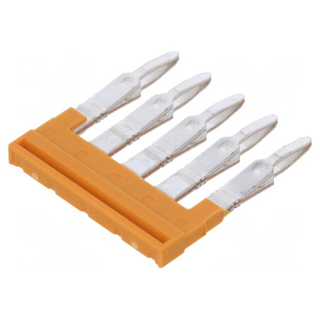 Punte cu șuruburi 5 piste portocalie seria A | Electronic-mag.ro | Componente Electronice