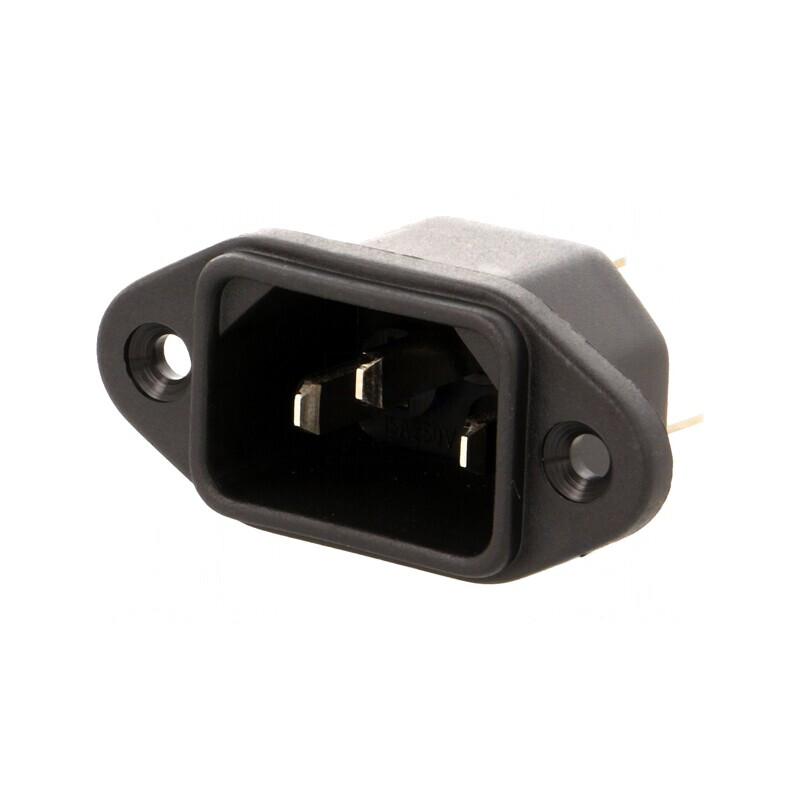 Conector Alimentare AC Soclu Tată 10A 250V | Electronic-mag.ro | Componente Electronice Conector Alimentare AC Soclu Tată 10A 250V | Electronic-mag.ro | Componente Electronice