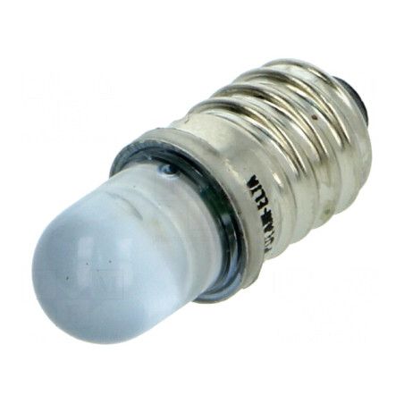 Lampă LED albastră 12V E10 | Electronic-mag.ro | Componente Electronice