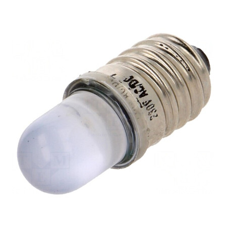 Lampă LED Albastră E10 230V 100mcd | Electronic-mag.ro | Componente Electronice