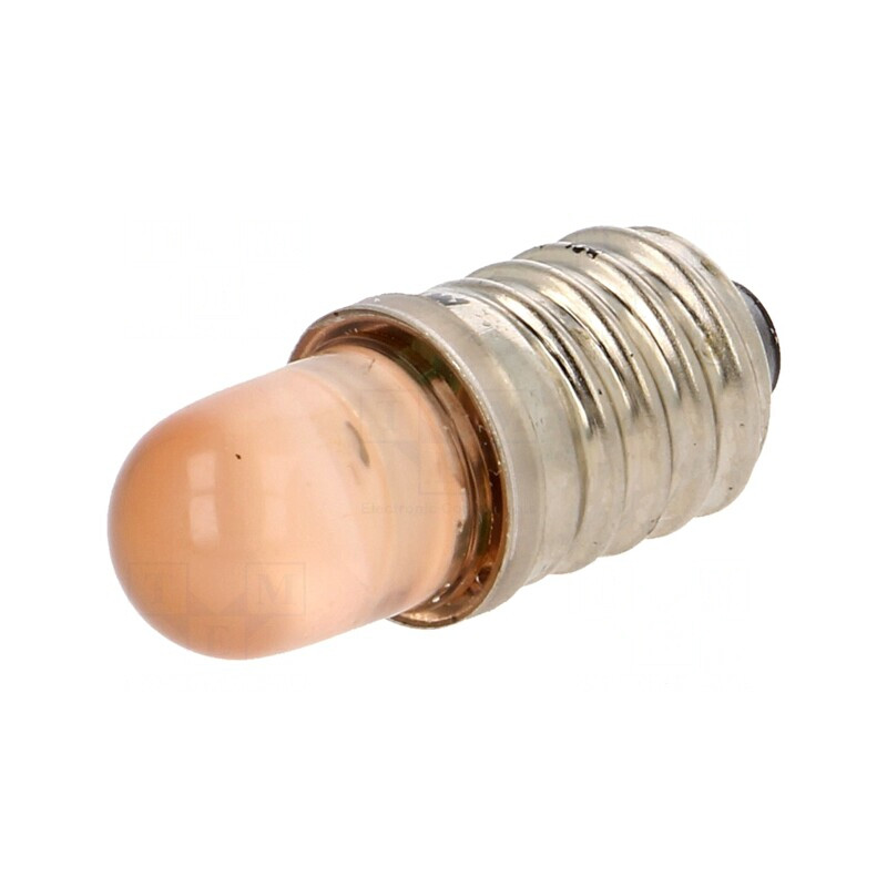 Lampă LED Portocalie E10 24V 600-800mcd | Electronic-mag.ro | Componente Electronice Lampă LED Portocalie E10 24V 600-800mcd | Electronic-mag.ro | Componente Electronice