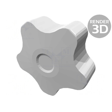 Buton Reglare 50mm M8 32mm | Electronic-mag.ro | Componente Electronice