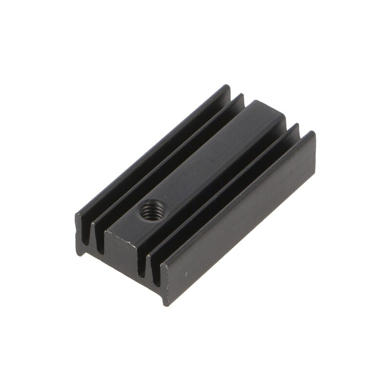 Radiator TO220 Negru 25x12.6x6.5mm 32K/W | Electronic-mag.ro | Componente Electronice