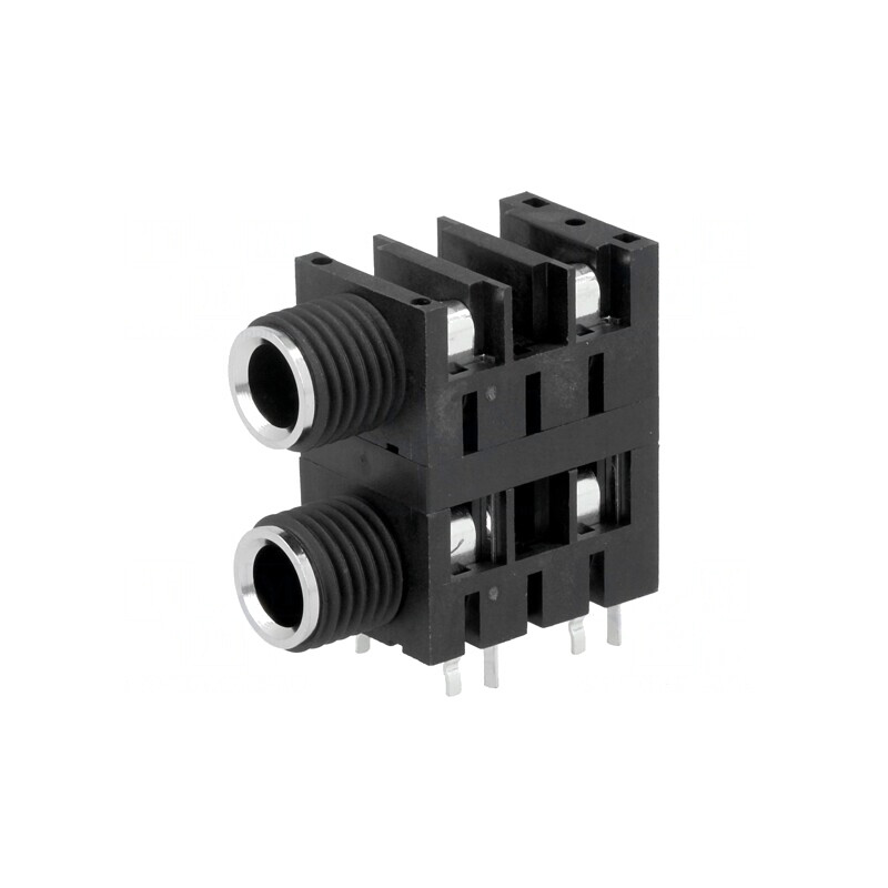 Soclu Jack 6,3mm Mono Duble THT Cu Întrerupător | Electronic-mag.ro | Componente Electronice