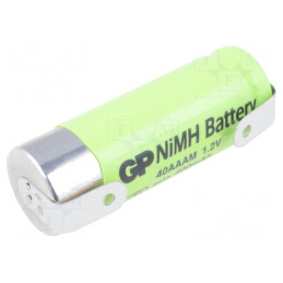 Baterie Ni-MH 2/3AAA 1.2V 400mAh cu Urechi pentru Lipire | Electronic-mag.ro | Componente Electronice