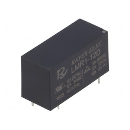 Releu Electromagnetic SPDT 12VDC 12A PCB | Electronic-mag.ro | Componente Electronice