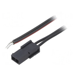 Cablu Micro-Fit 3.0 Tată 2 PIN 0.25m 4A PVC | Electronic-mag.ro | Componente Electronice