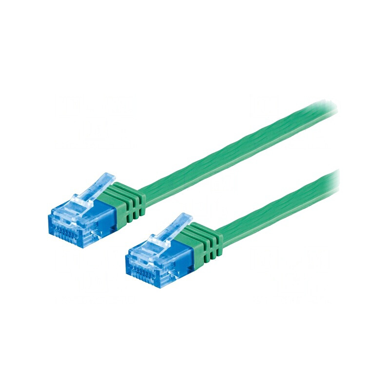 Patch Cord U/UTP Cat6a Verde 2m | Electronic-mag.ro | Componente Electronice Patch Cord U/UTP Cat6a Verde 2m | Electronic-mag.ro | Componente Electronice