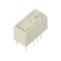 Releu Electromagnetic DPDT 5VDC THT 2A/0.3A 125VAC | Electronic-mag.ro | Componente Electronice