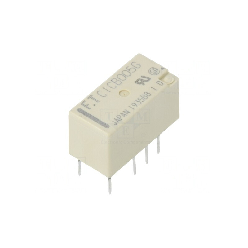 Releu Electromagnetic DPDT 5VDC THT 2A/0.3A 125VAC | Electronic-mag.ro | Componente Electronice Releu Electromagnetic DPDT 5VDC THT 2A/0.3A 125VAC | Electronic-mag.ro | Componente Electronice