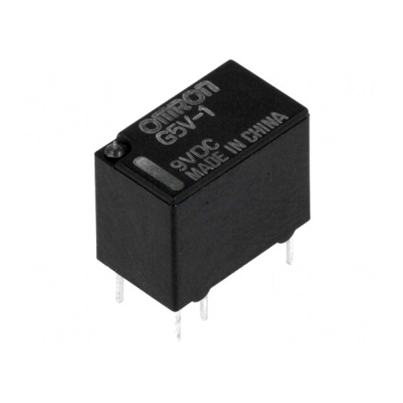 Releu electromagnetic SPDT 9VDC 1A | Electronic-mag.ro | Componente Electronice