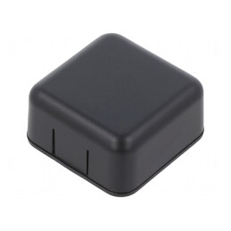 Carcasă Universală ABS Neagră 40x40x20mm | Electronic-mag.ro | Componente Electronice