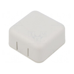 Carcasă Universală ABS Gri 40x40x20 mm | Electronic-mag.ro | Componente Electronice