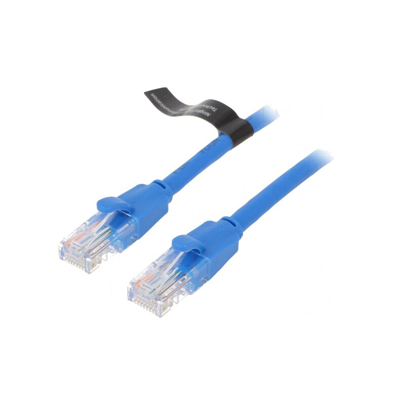 Patch Cord U/UTP Cat6 Albastru 5m | Electronic-mag.ro | Componente Electronice Patch Cord U/UTP Cat6 Albastru 5m | Electronic-mag.ro | Componente Electronice