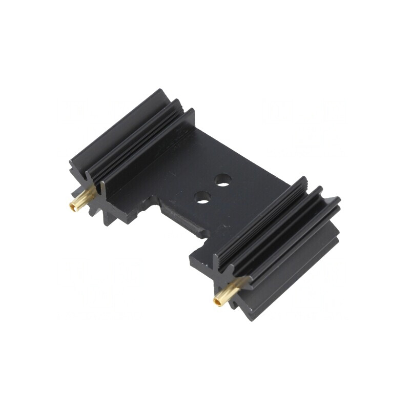 Radiator Negru TO220/TO3P 25.4x45x12.7mm | Electronic-mag.ro | Componente Electronice
