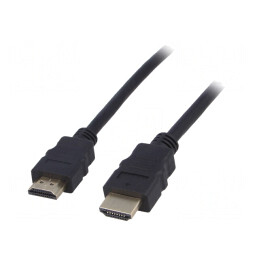 Cablu HDMI 1.4 Negru 0,5m | Electronic-mag.ro | Componente Electronice