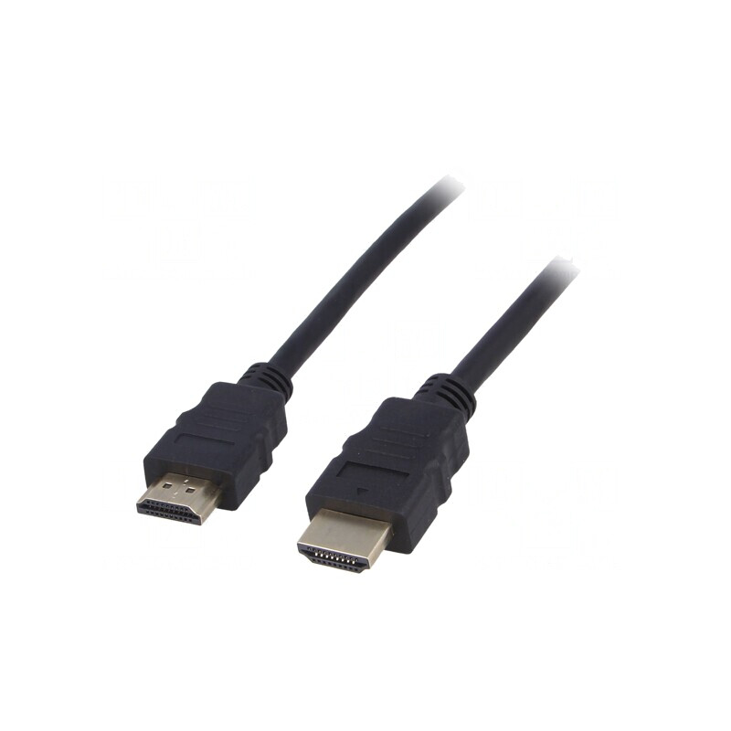 Cablu HDMI 1.4 Negru 0,5m | Electronic-mag.ro | Componente Electronice