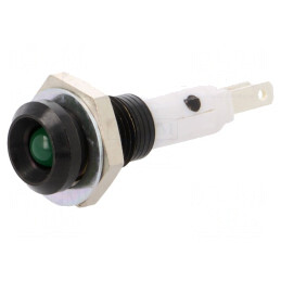 Lampă LED Verde Ø9mm pentru PCB | Electronic-mag.ro | Componente Electronice
