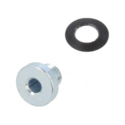 Obturator oțel zincat M5 cu garnitură cauciuc NBR | Electronic-mag.ro | Componente Electronice