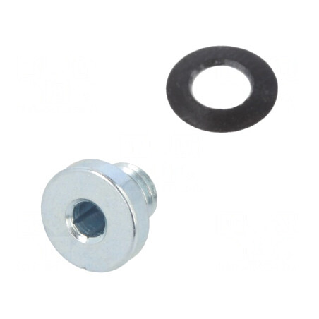 Obturator oțel zincat M5 cu garnitură cauciuc NBR | Electronic-mag.ro | Componente Electronice