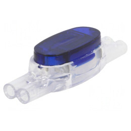 Conector rapid Presslok IDC 16-19AWG albastru | Electronic-mag.ro | Componente Electronice