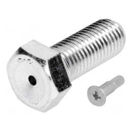 Ştift M16 Oţel Zinc Filet 40mm | Electronic-mag.ro | Componente Electronice