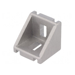 Colțar pentru Profile, 8mm, 28x30x30mm | Electronic-mag.ro | Componente Electronice