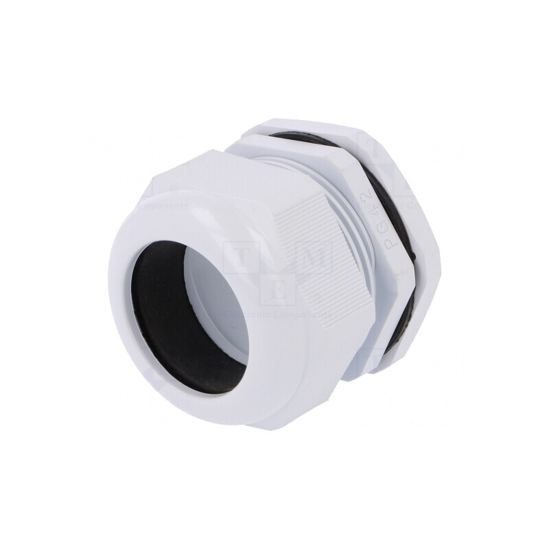 Garnitură etanșare poliamidă gri IP67 PG42 | Electronic-mag.ro | Componente Electronice