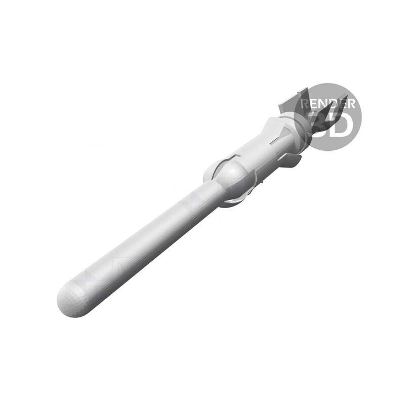 Pin tată aurit cupru 0,75-1,5mm2 13A | Electronic-mag.ro | Componente Electronice