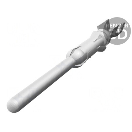 Pin tată aurit cupru 0,75-1,5mm2 13A | Electronic-mag.ro | Componente Electronice