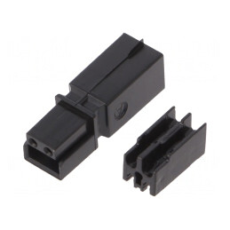 Carcasă Neagră PPMX 2-Piese | Electronic-mag.ro | Componente Electronice