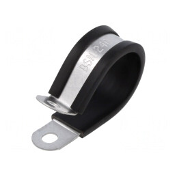 Clipsuri Oțel cu Protecție PVC 25mm x 12.7mm | Electronic-mag.ro | Componente Electronice