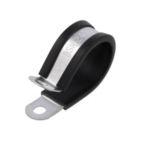 Clipsuri Oțel cu Protecție PVC 25mm x 12.7mm | Electronic-mag.ro | Componente Electronice