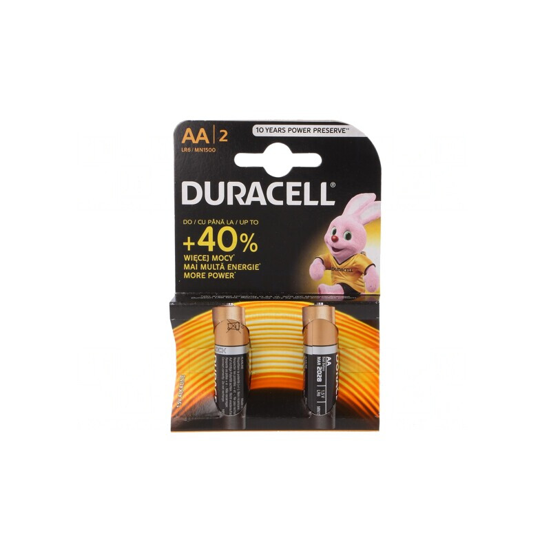 Baterie Alcalină AA 1.5V Nereîncărcabilă 2 Buc BASIC | Electronic-mag.ro | Componente Electronice