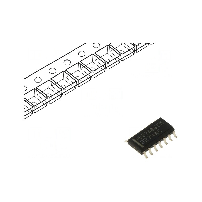 Amplificator Operațional 4-Canale 2,2MHz SO14 Rola/Banda | Electronic-mag.ro | Componente Electronice
